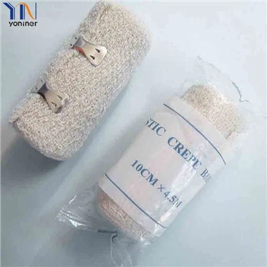 باند پنبه پزشکی با کلیپ های باند الاستیک